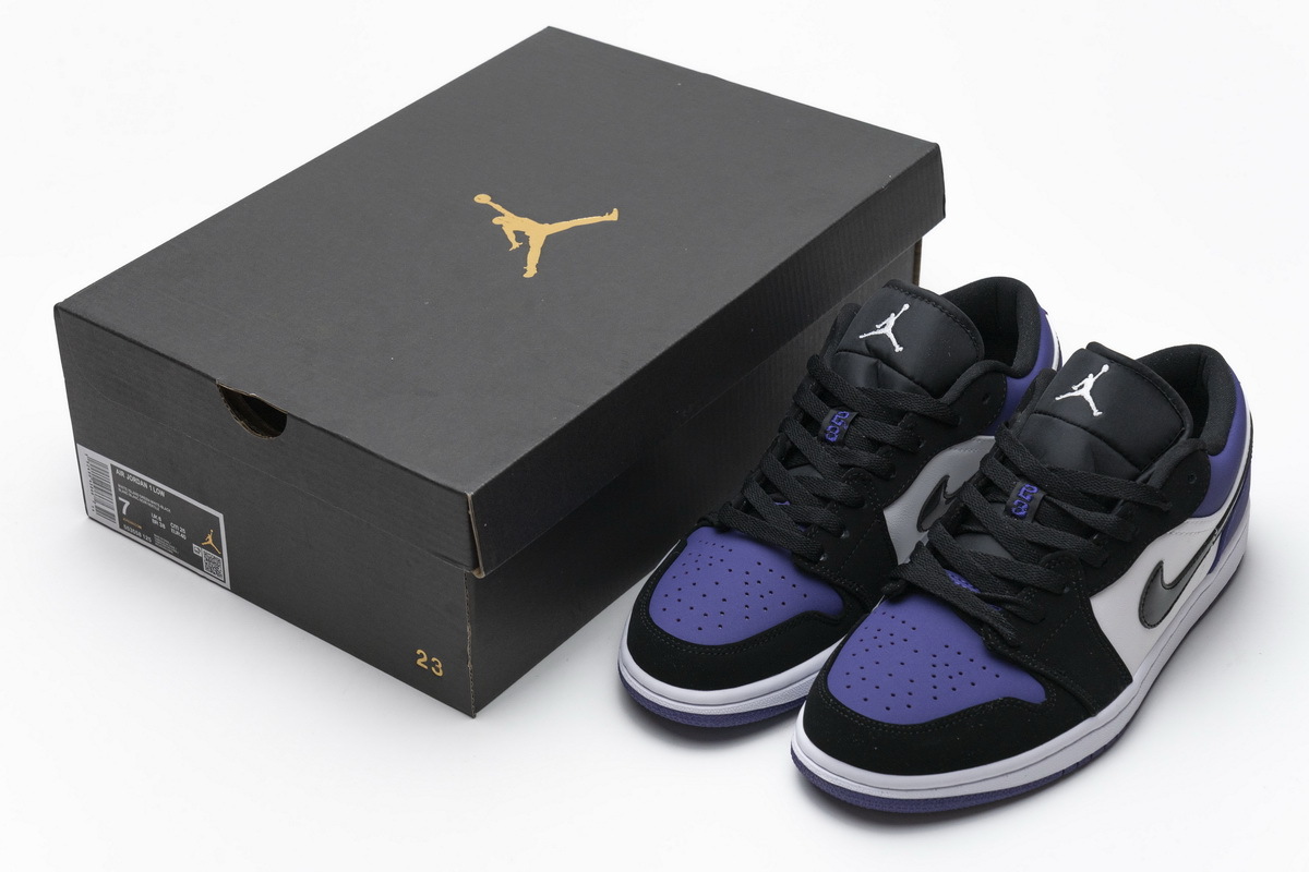 Jordan 1 Low Court Purple 553558-125