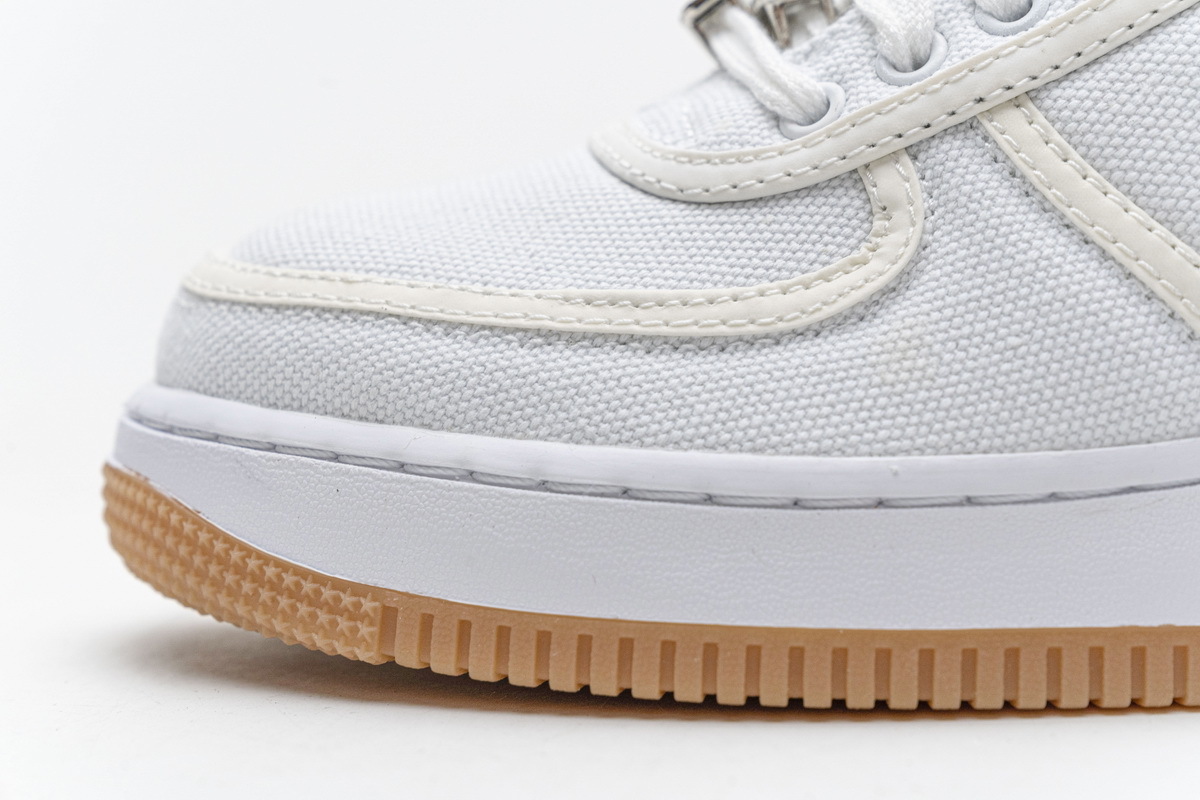 Travis Scott x Nike Air Force 1 White AQ4211-100