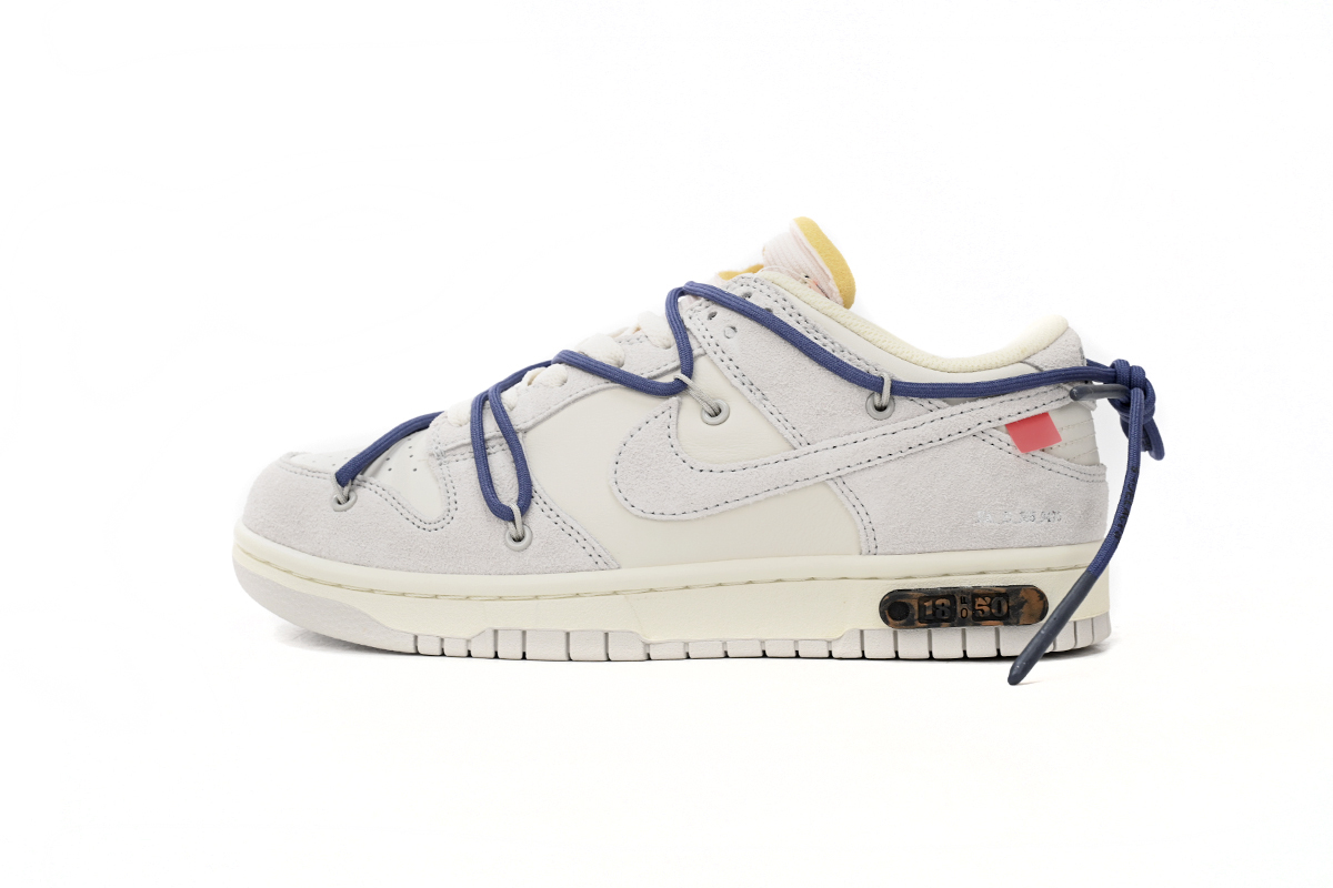 OFF WHITE x Nike Dunk SB Low The 50 NO.18 DJ0950-112