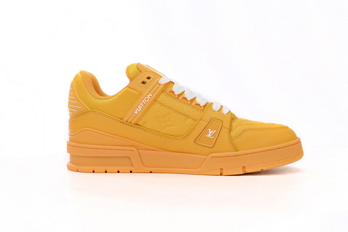 Louis Vuitton Trainer All Yellow Embossing 1AARG0