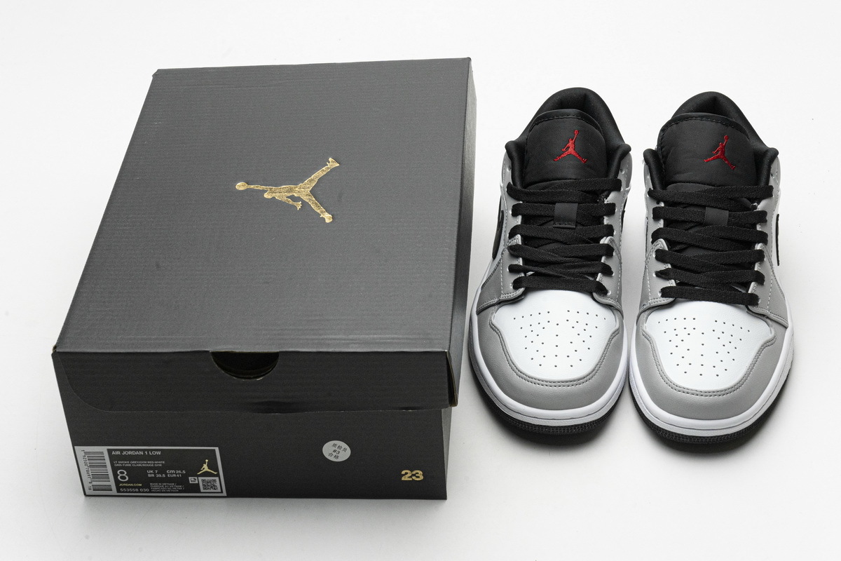 Jordan 1 Low Light Smoke Grey 553558-030