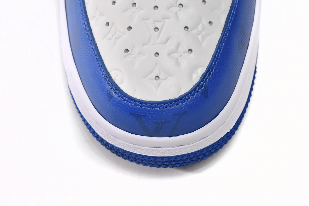 Louis Vuitton Nike Air Force 1 Low By Virgil Abloh White Royal