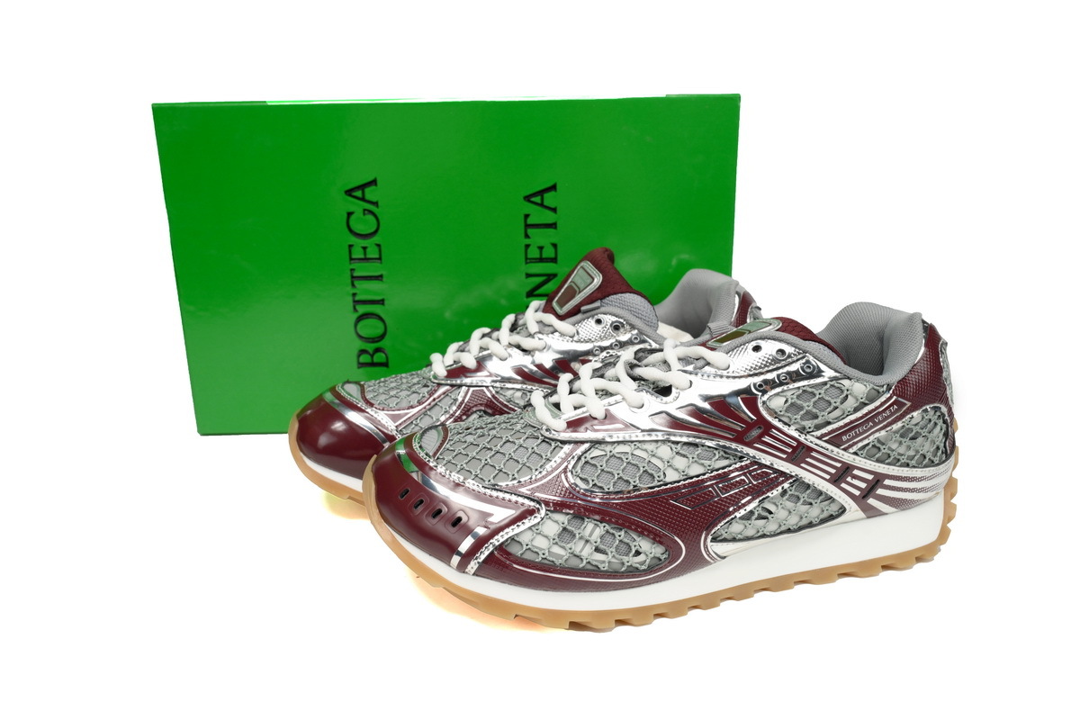 BOTTEGA VENETA Orbit Sneakers Wine Red