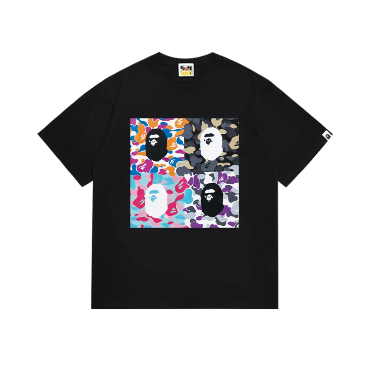 BAPE T-shirt White/Black 141