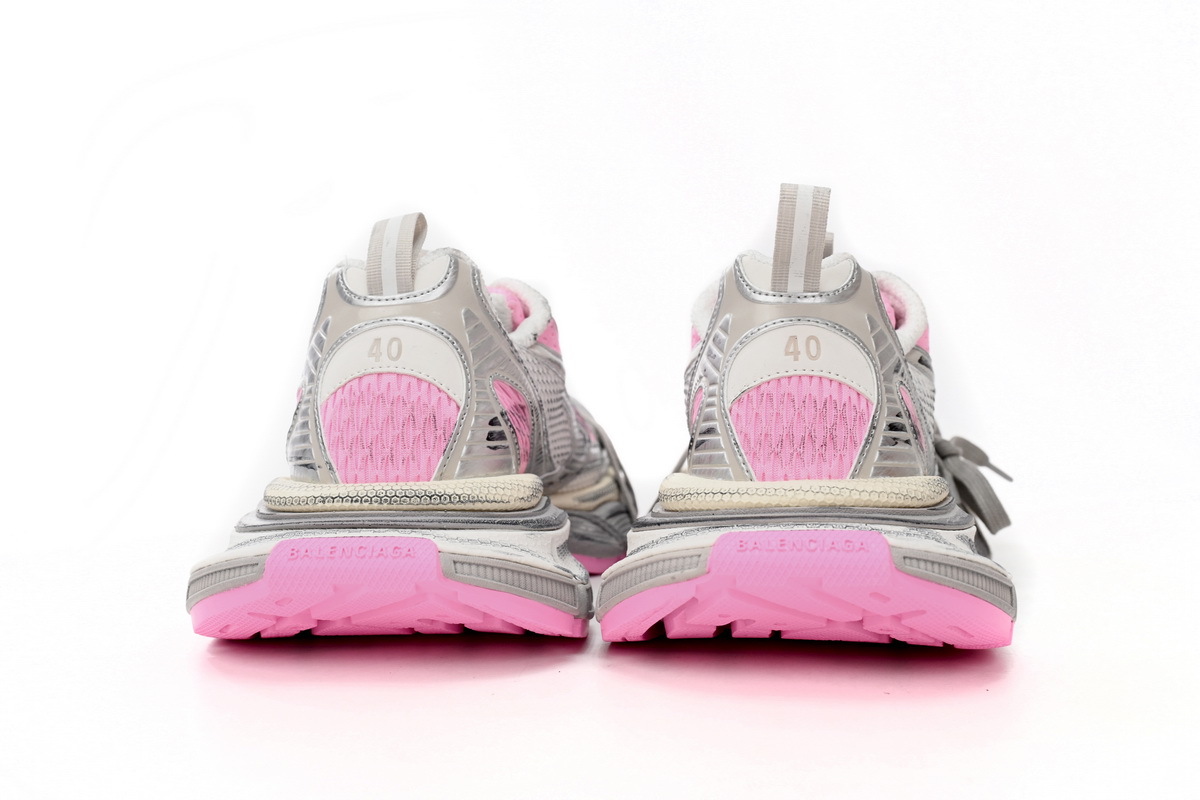 Balenciaga 3XL Sneaker in White Pink 734734 W3XL5 9050
