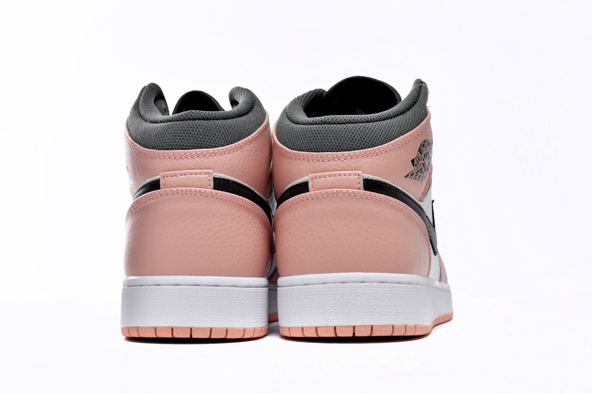 Jordan 1 Mid Pink Quartz (GS) 555112-603