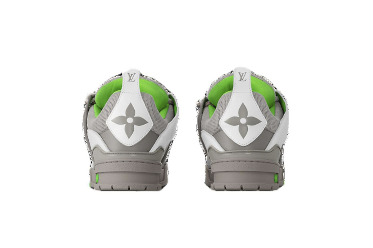 Louis Vuitton Skate Sneaker Grey Green 1ABZ4R