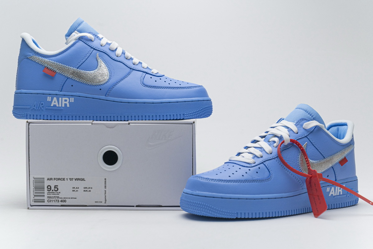 OFF White X Air Force 1 Low Blue CI1173-400