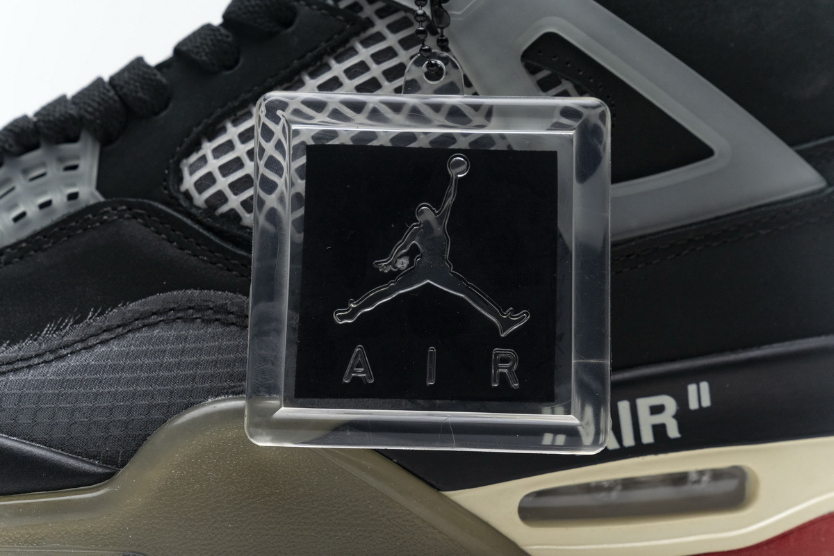 OFF White x Air Jordan 4 Bred CV9388-001