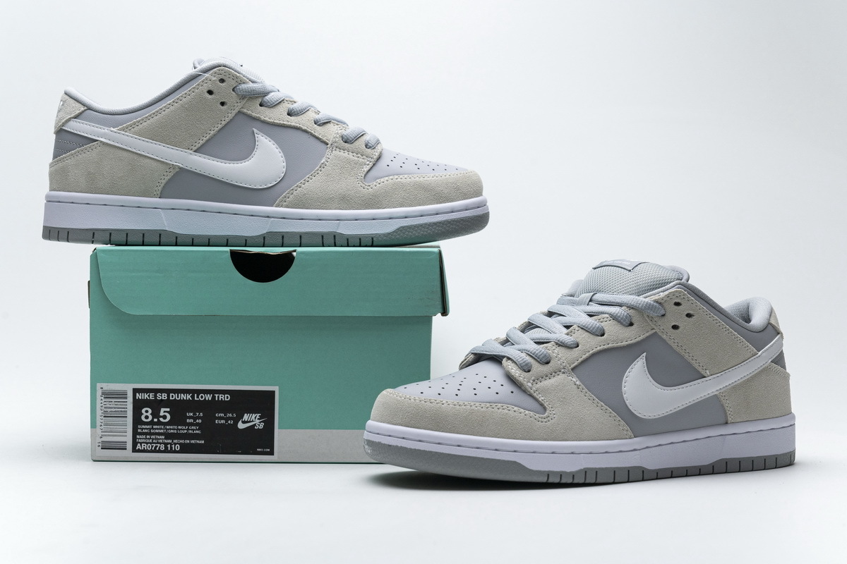 Nike SB Dunk Low TRD Summit White AR0778-110