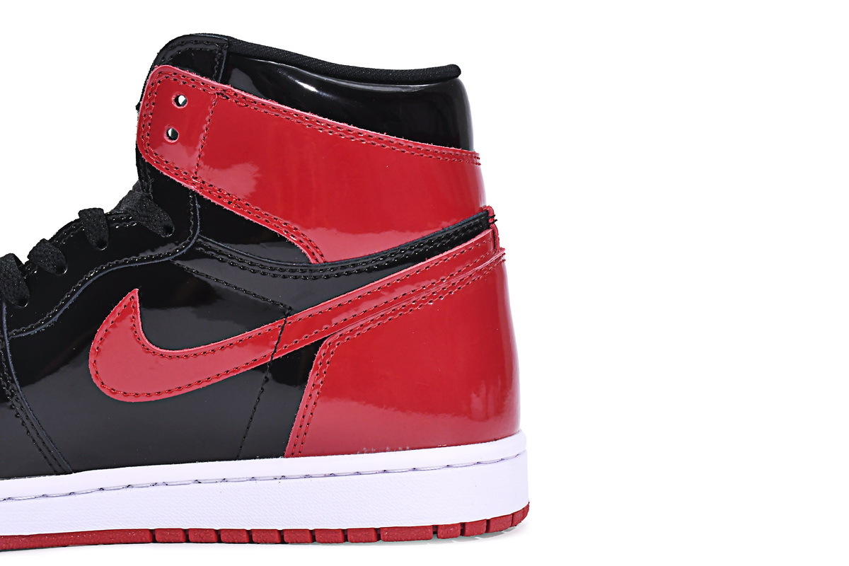 Air Jordan 1 High OG Bred Patent 555088-063