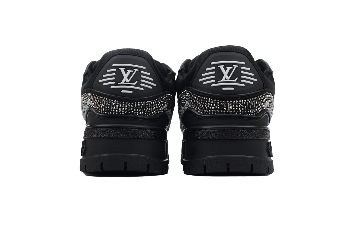 Louis Vuitton Trainer Maxi Black Swarovksi Crystals