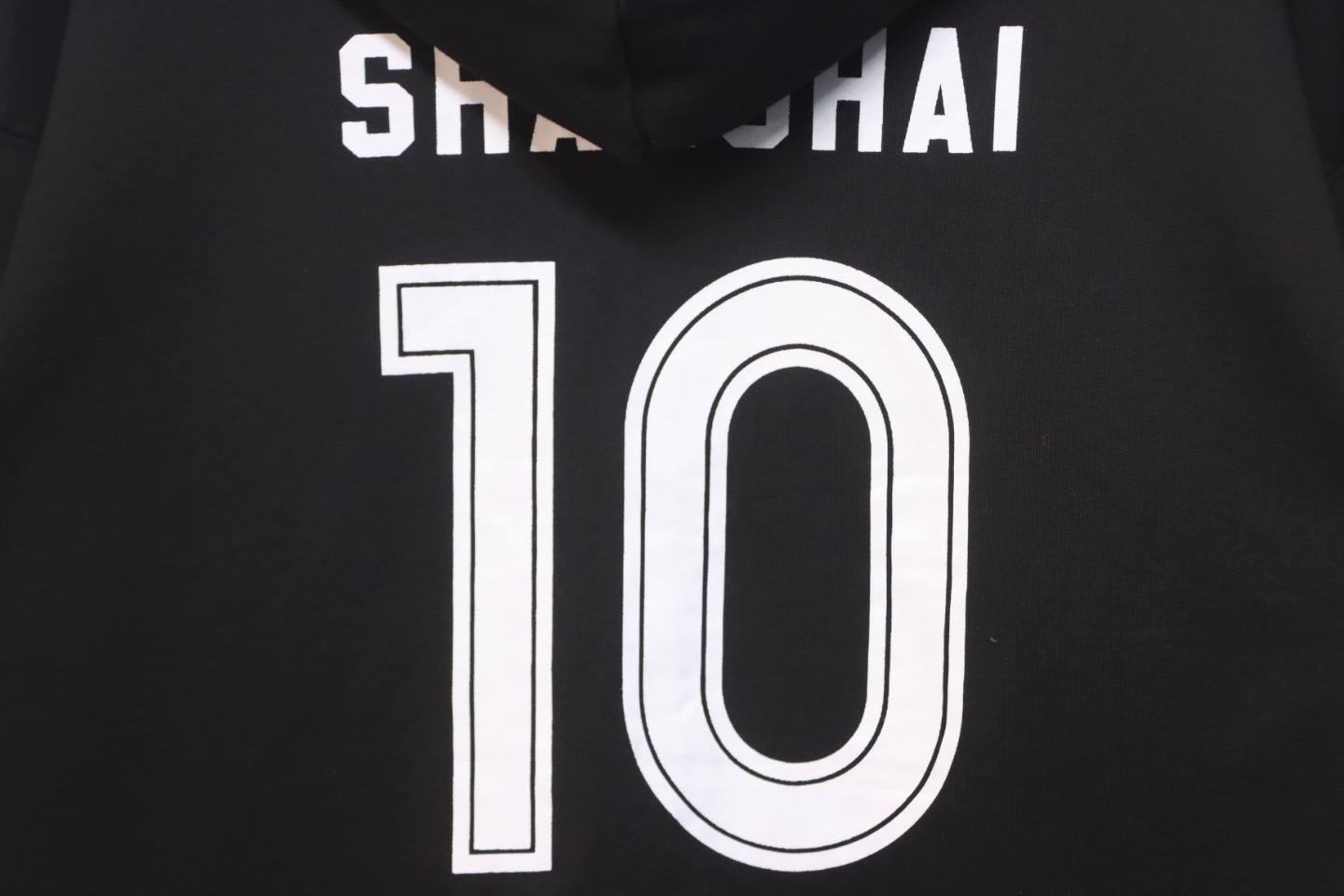 Balenciaga Paris Soccer Hoodie Black