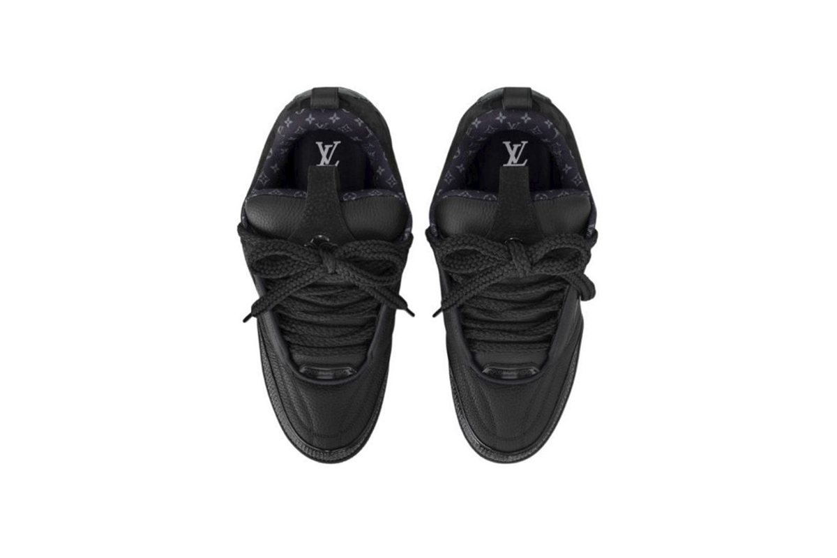 Louis Vuitton Skate Sneaker Triple Black 1ADG87