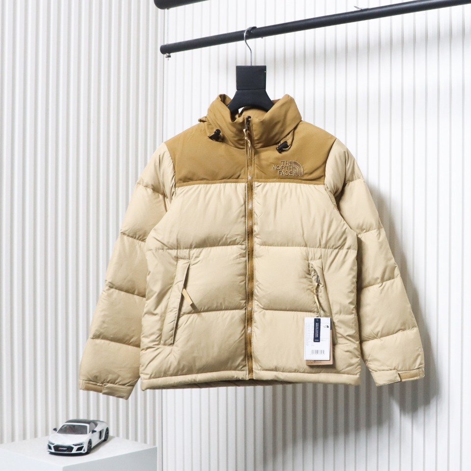 The North Face 1996 Retro 700 Fill Short Down Jacket Yellow