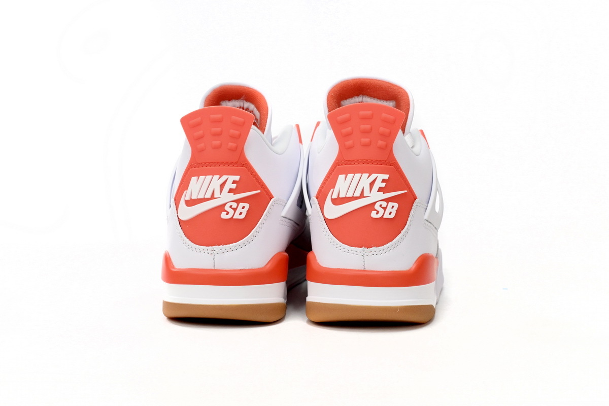Air Jordan 4 White Orange DR5415-108 D15-108R54