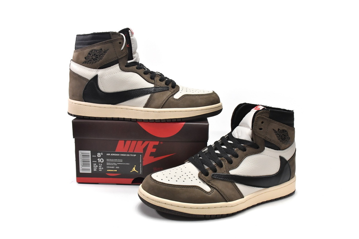 Travis Scott x Air Jordan 1 High OG TS SP CD4487-100