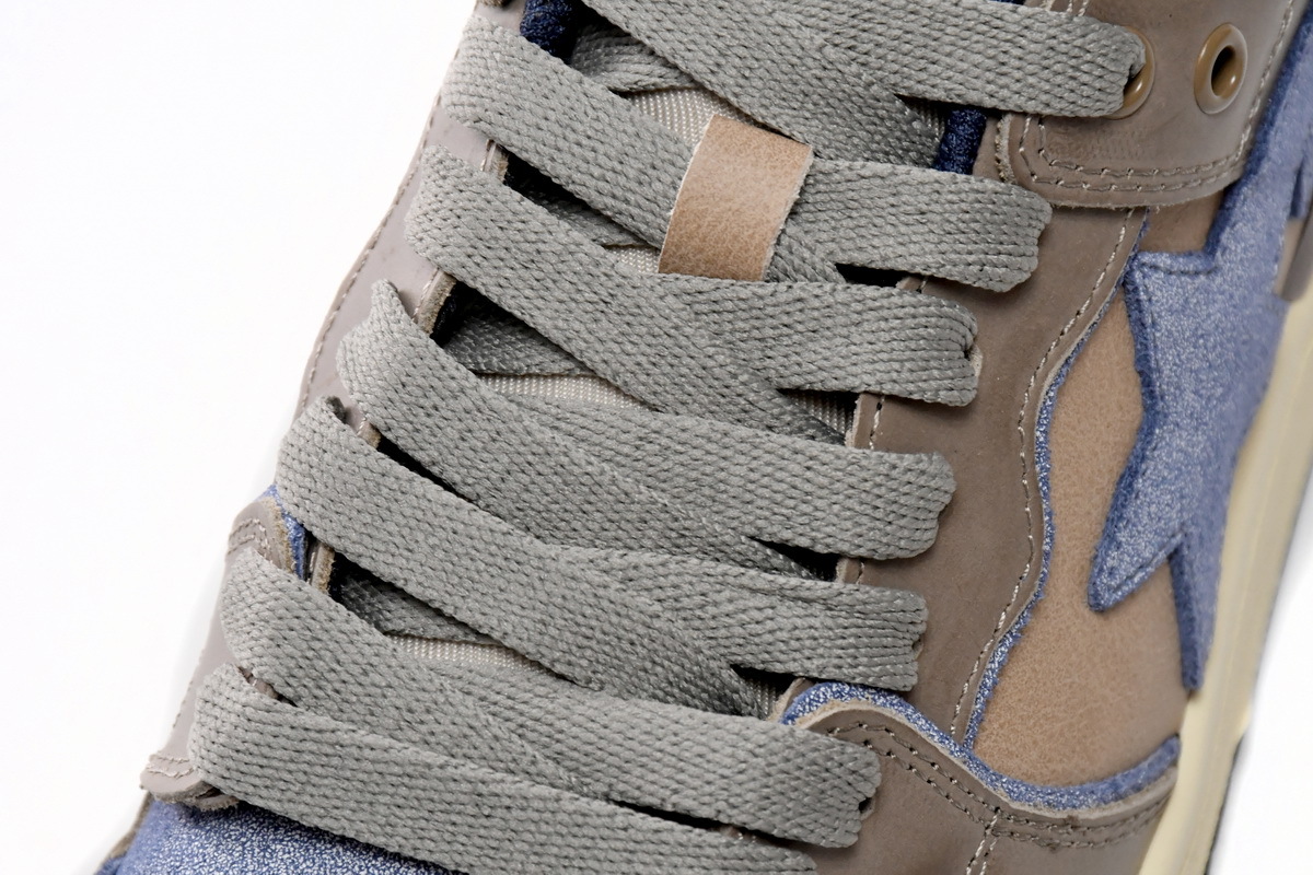 Bape Sk8 Sta Low Make old Khaki Blue 1120-291-019