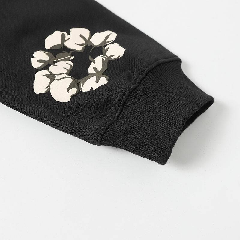 Denim Tears Cactus Tears Wreath Hoodie Black