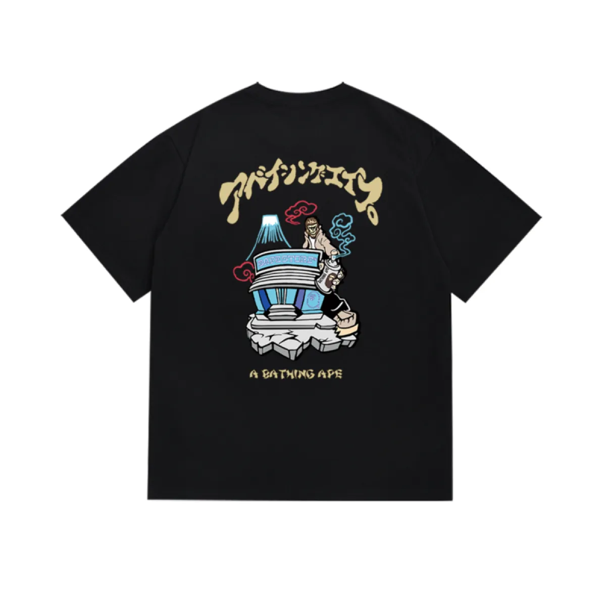 BAPE T-shirt White/Black 144