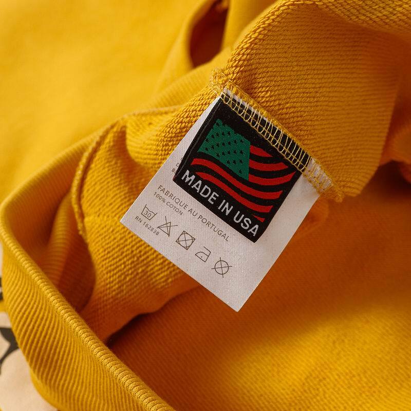 Denim Tears Cactus Tears Wreath Hoodie Yellow