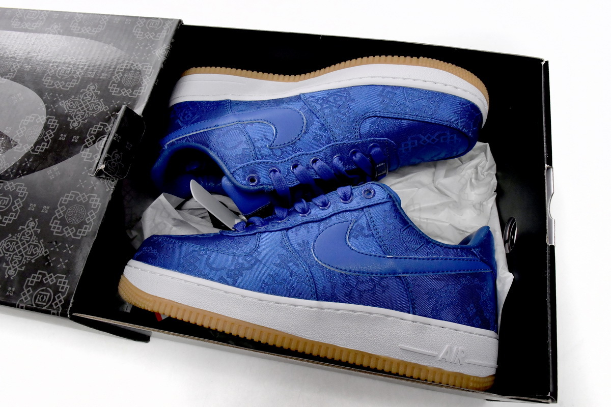 Nike Air Force 1 Low CLOT Blue Silk CJ5290-400