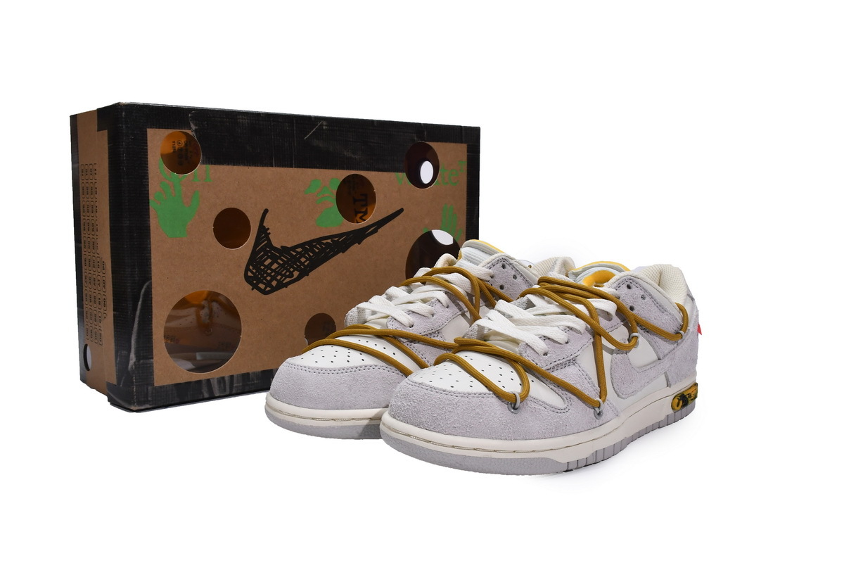 OFF WHITE x Nike Dunk SB Low The 50 NO.37 DJ0950-105