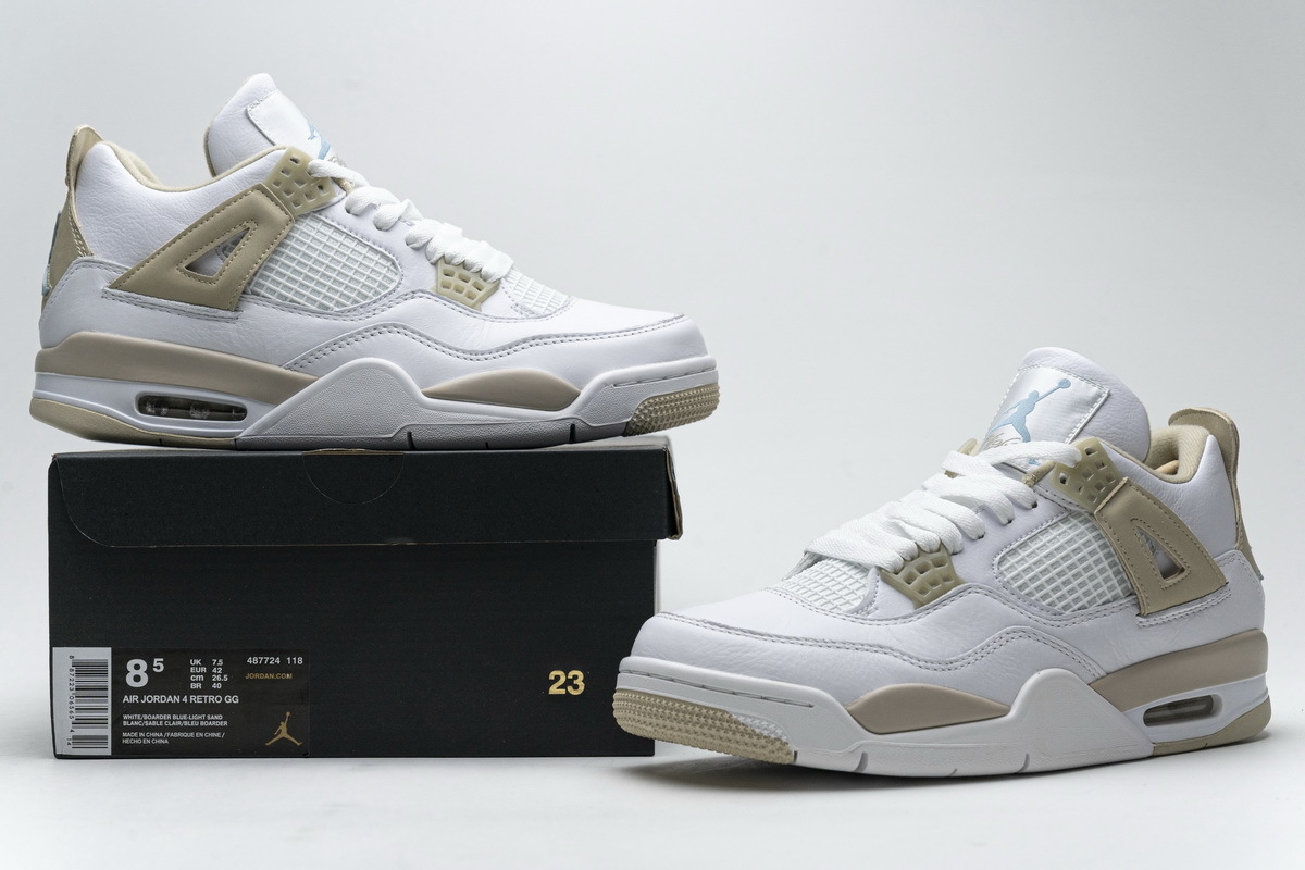 Air Jordan 4 Retro Sand Linen 487724-118