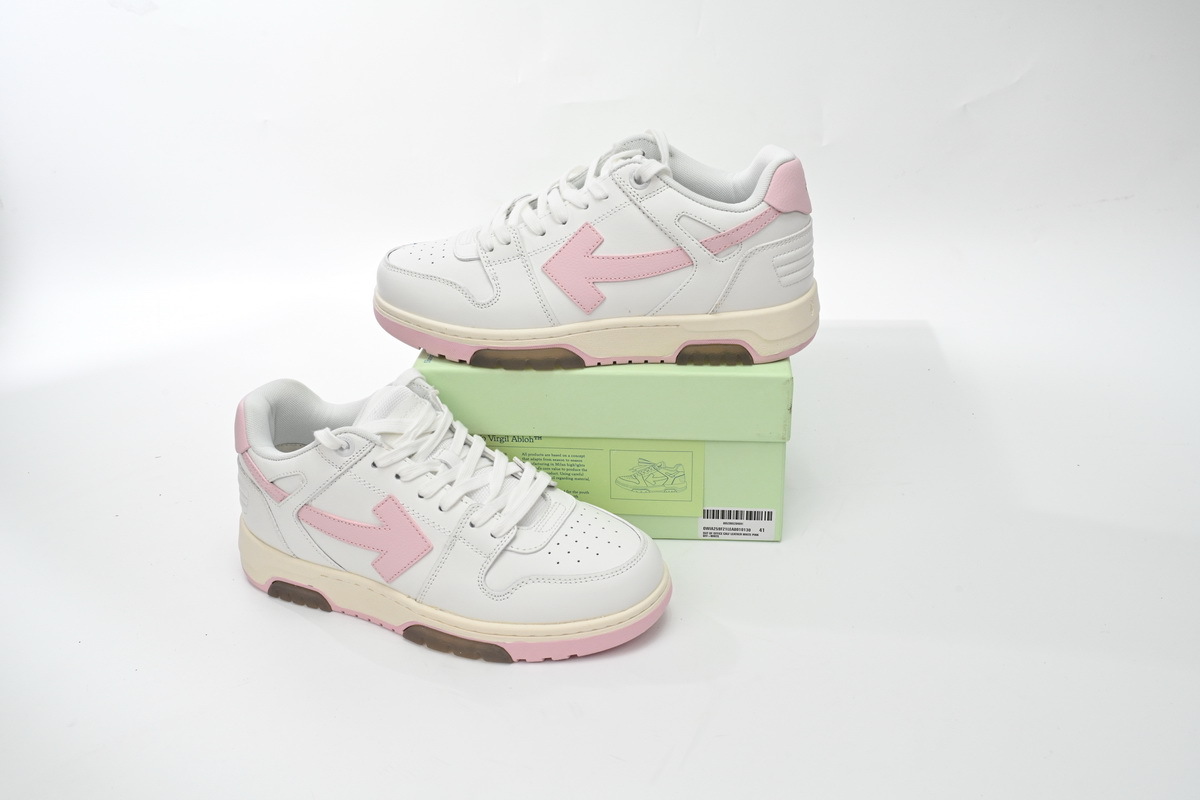 OFF-WHITE Out Of Light Pink White OFIA259 F21LEA00 10130
