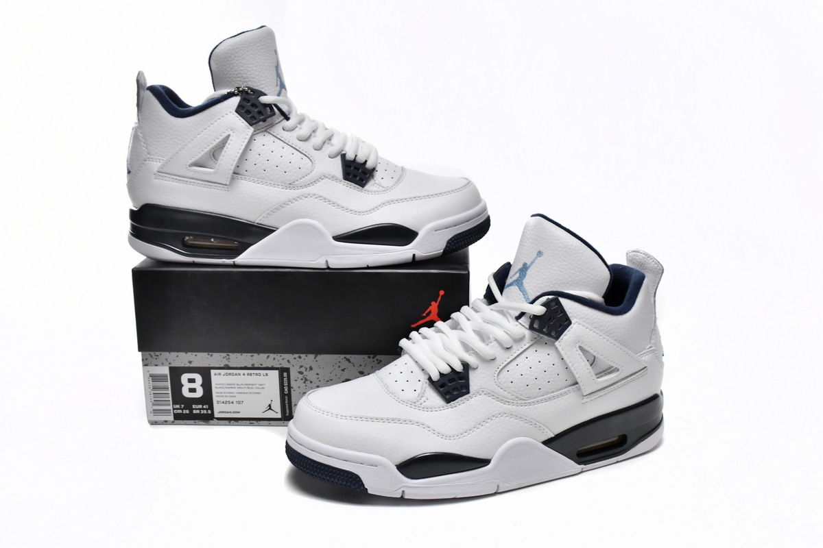 Air Jordan 4 Retro LS Legend Blue 314254-107