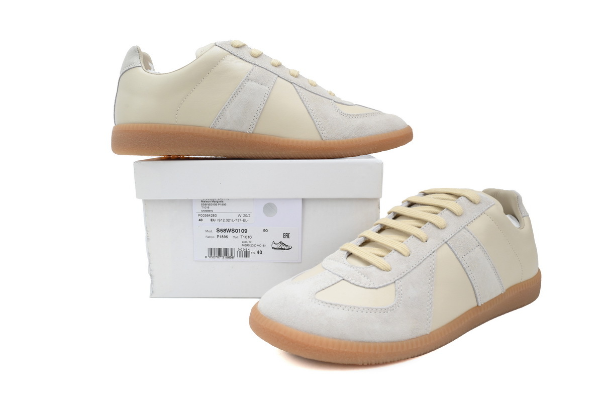 Maison Margiela Beige Replica Sneakers