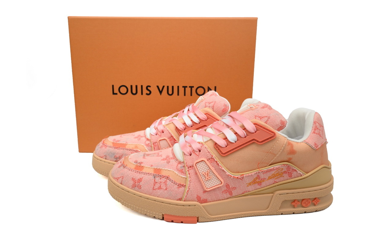 Louis Vuitton Trainer Rendering Orange