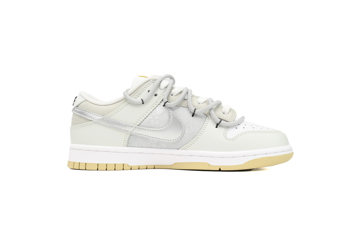 Nike SB Dunk Low White Yellow DV0833-100