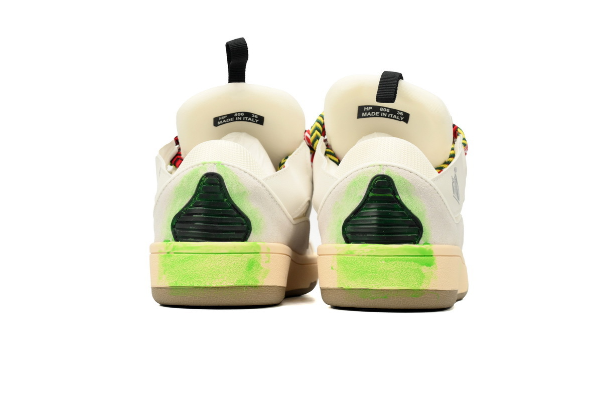 LANVIN White Seven Color Painting