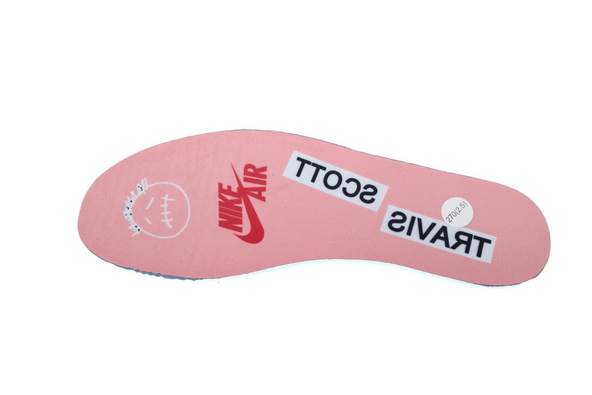 Travis Scott x Air Jordan 1 Low OG White Pink DM7866-600