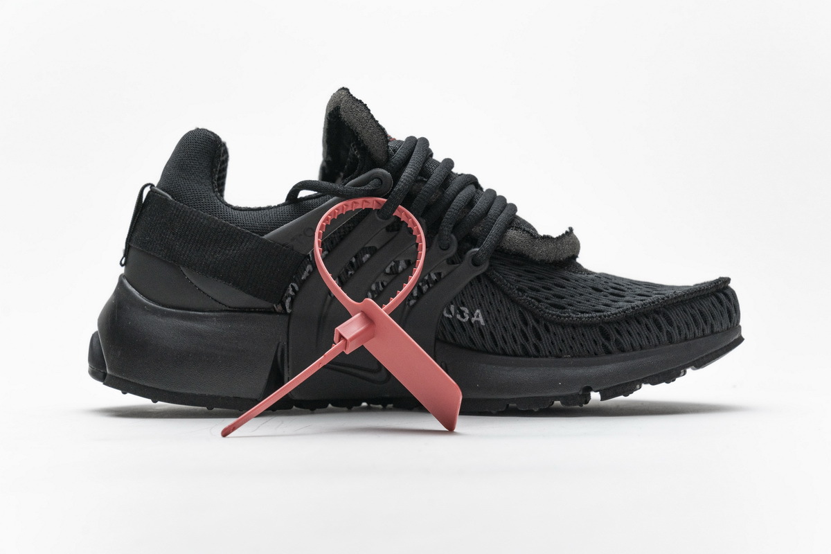 OFF-WHITE x Nike Air Presto Black Sneaker AA3830-100