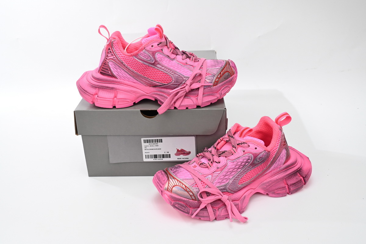 Balenciaga 3XL Sneaker in Wine Red 734731 W3XL2 9060