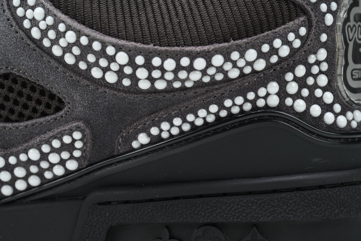 Louis Vuitton Skate Sneaker Gray Black White
