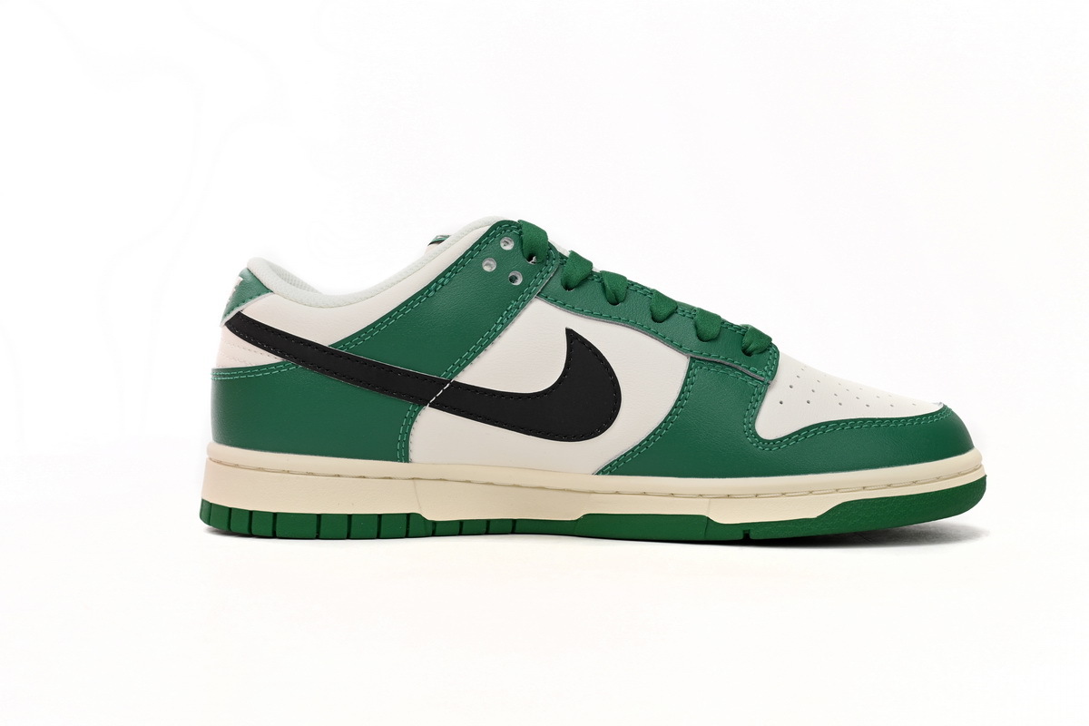 Nike Dunk Low White Green Lottery DR9654-100