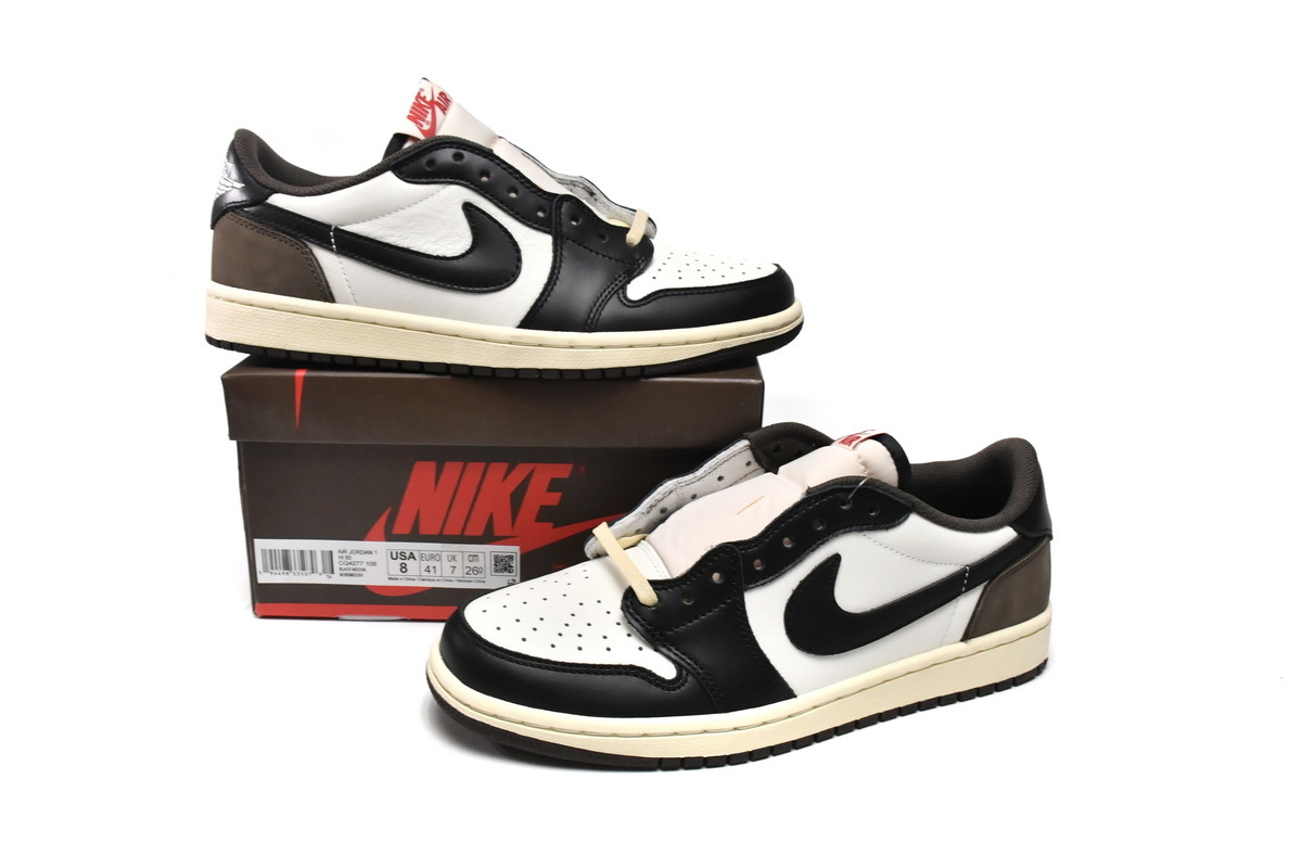 Travis Scott x Air Jordan 1 Low Dark Mocha CQ4277-105