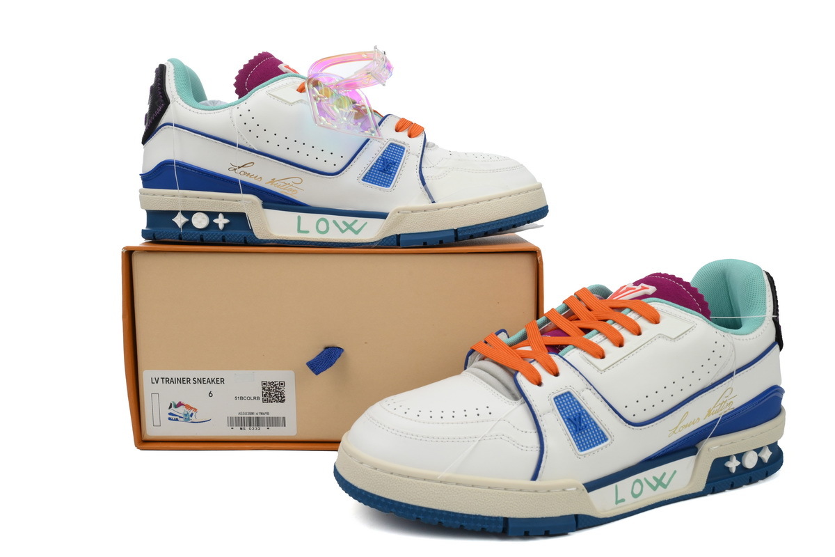 Louis Vuitton Trainer Lake Blue