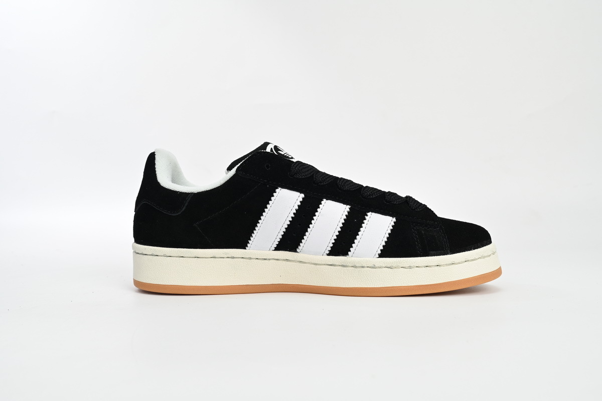 Adidas Campus Shoes Black White HQ8708