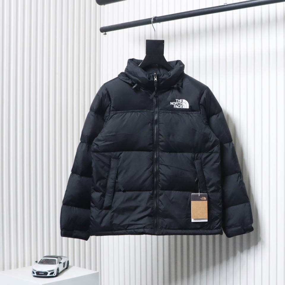 The North Face 1996 Retro 700 Fill Short Down Jacket Black