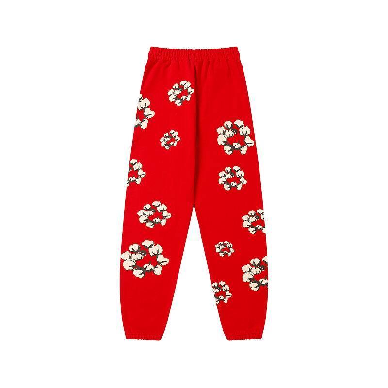 Denim Tears Cactus Tears Wreath Sweatpants Red