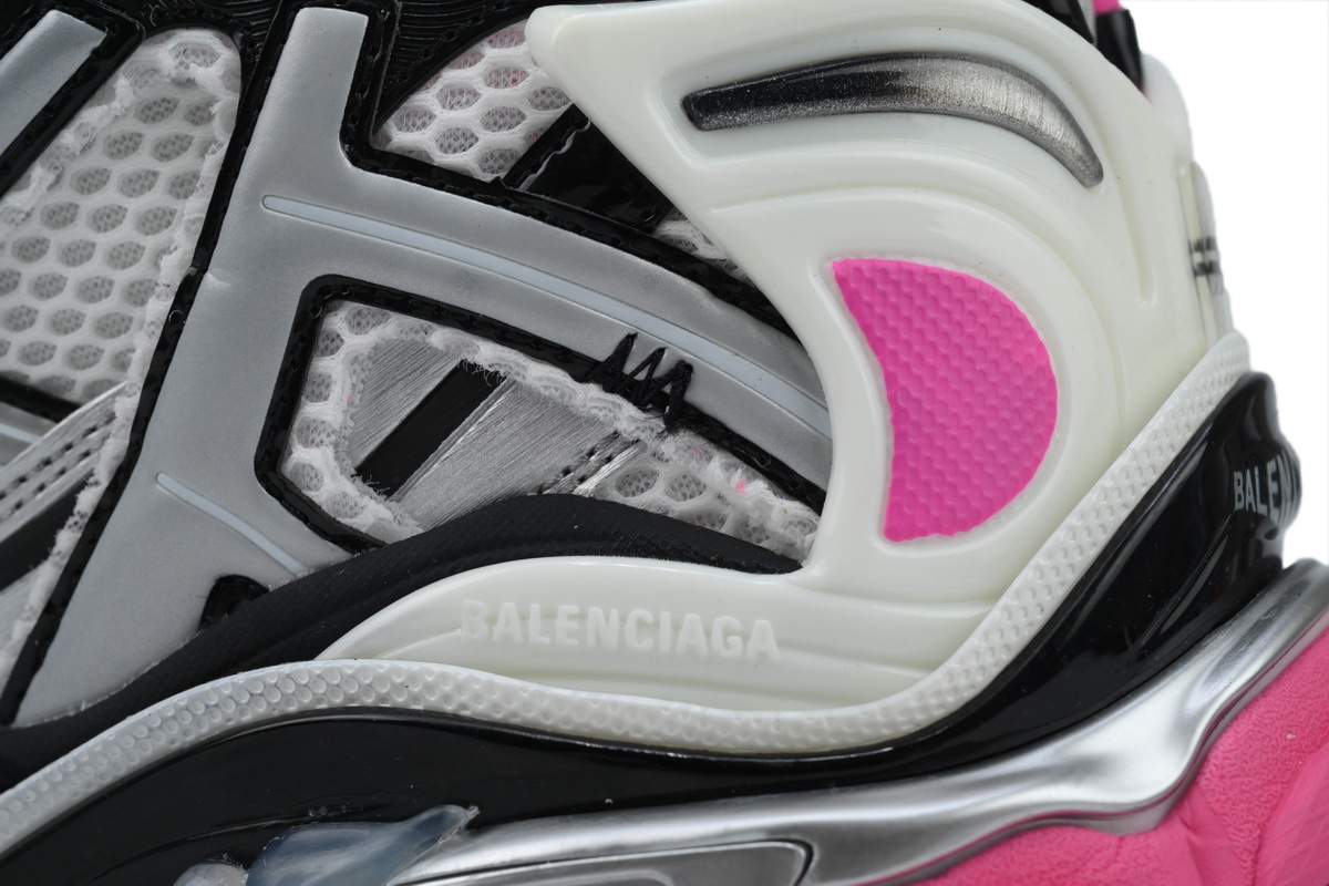 Balenciaga Runner Silver Red 677402 W3RB2 9155
