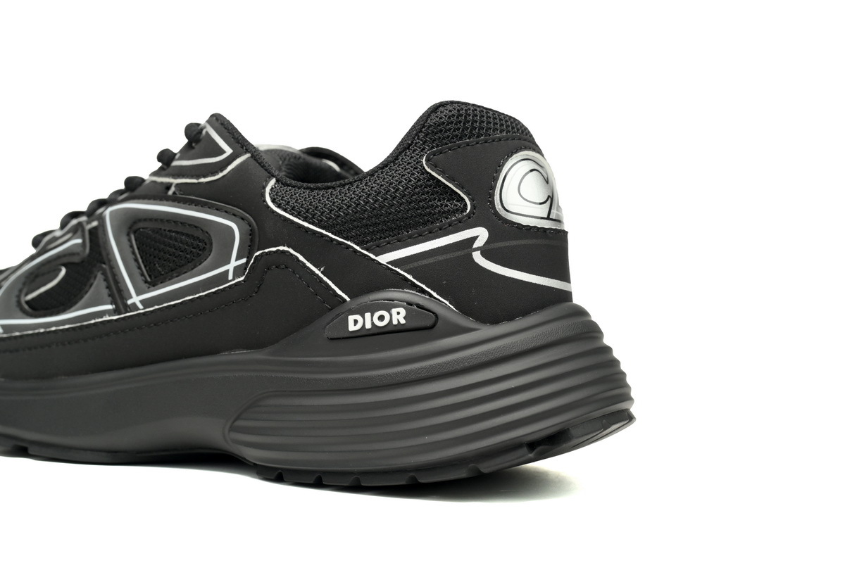 Dior B30 Light Grey Sneakers New Reflective 3SN27ZIR-16536