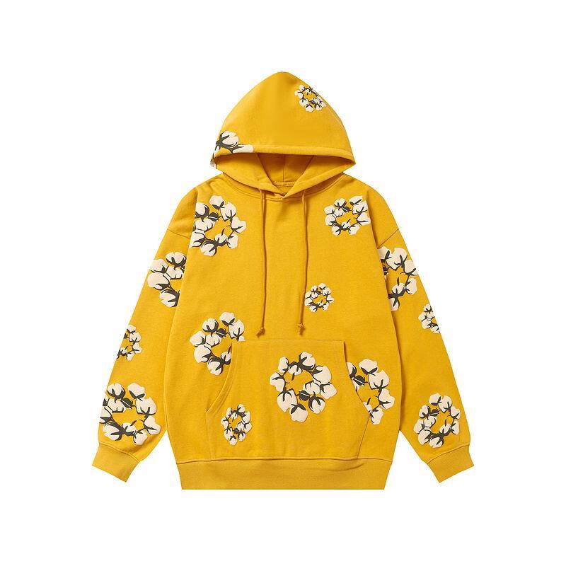 Denim Tears Cactus Tears Wreath Hoodie Yellow