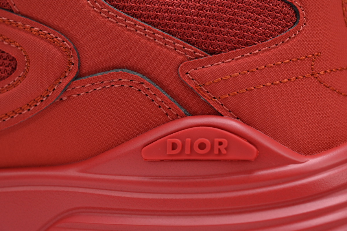Dior B30 x Stone Island Sneaker Red 3SN279ZAN_H440