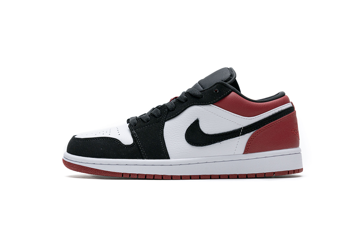 Jordan 1 Low Black Toe 553558-116