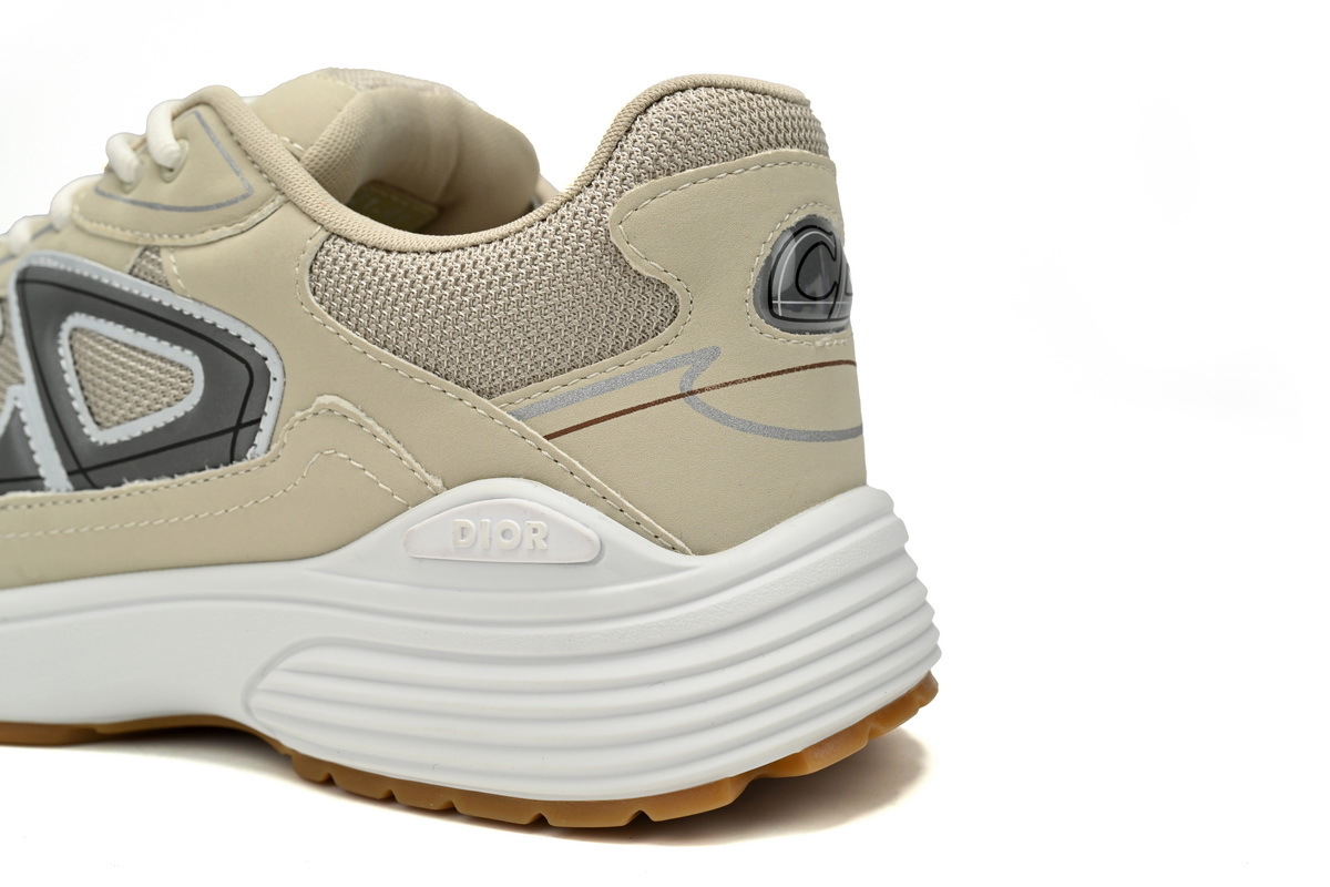 Dior Light Grey B30 Sneakers Cream 3SN279ZND-H161